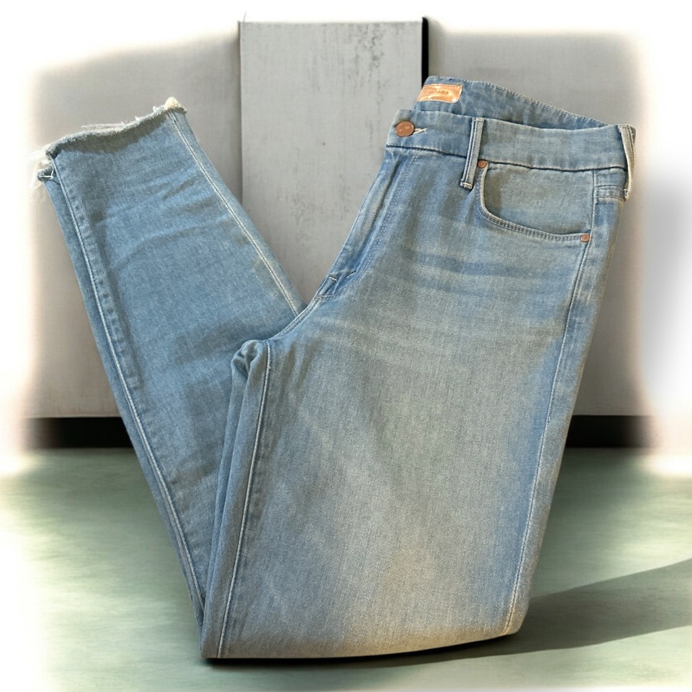 MOTHER The Looker Ankle Fray “hold my hand” size 29 - Picture 10 of 16